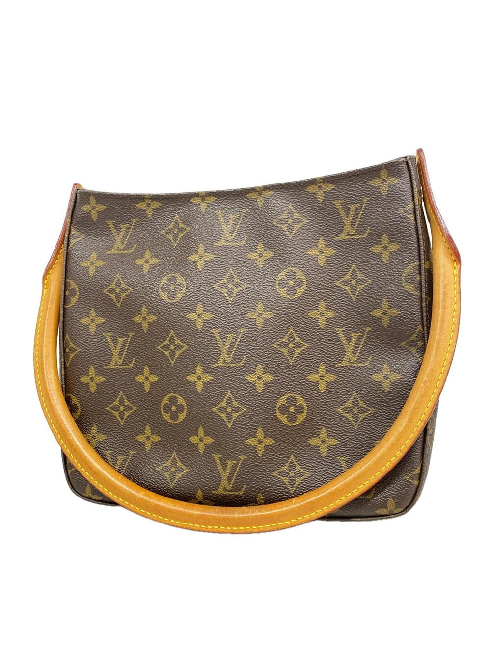 Louis Vuitton Looping Handbag Canvas Mm #341612L10B